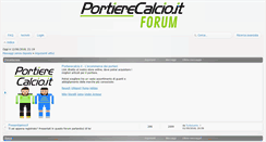 Desktop Screenshot of forum.portierecalcio.it